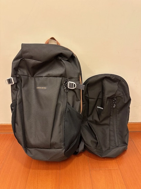 Decathlon backpacks