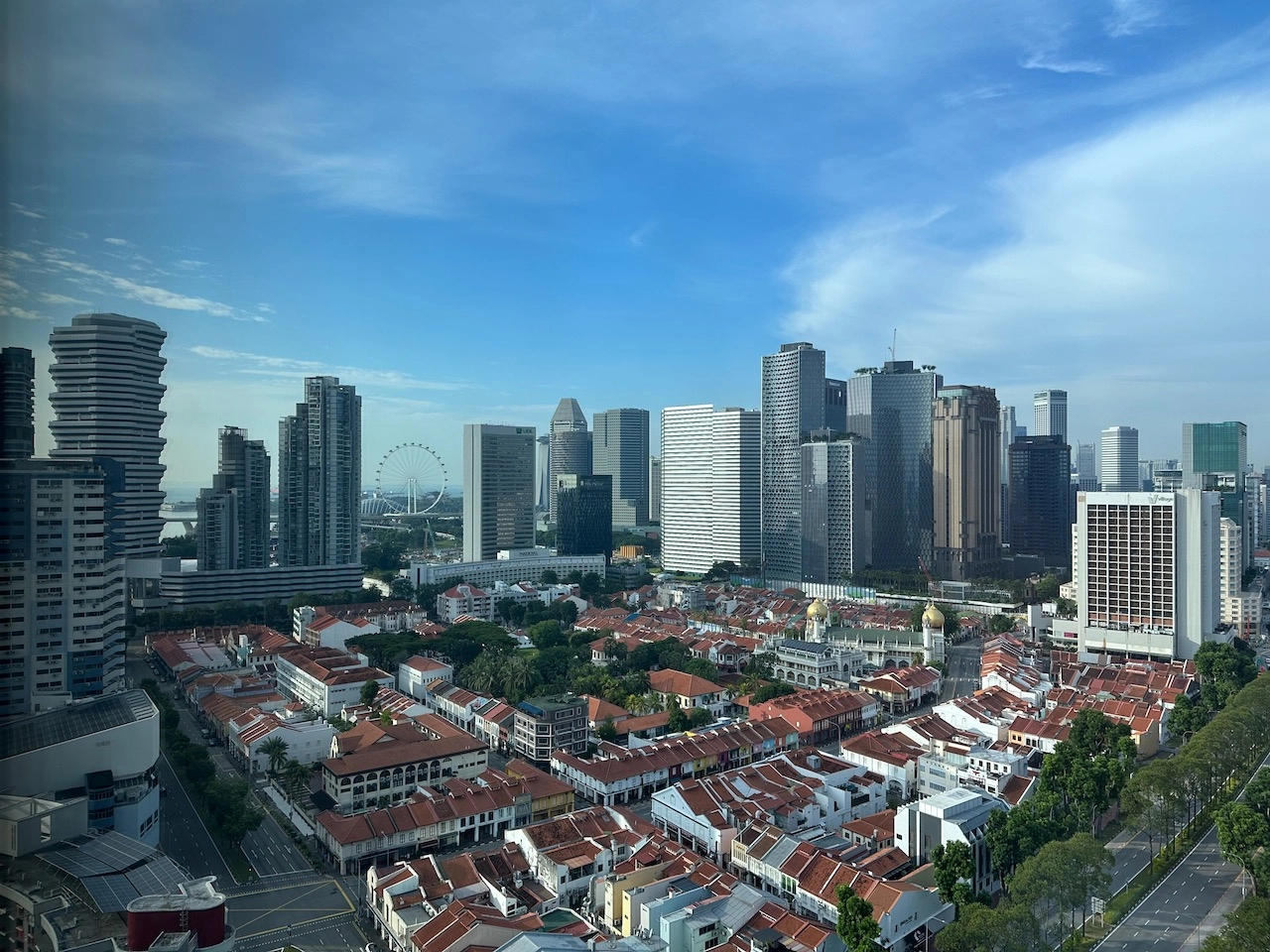 view from hotel boss