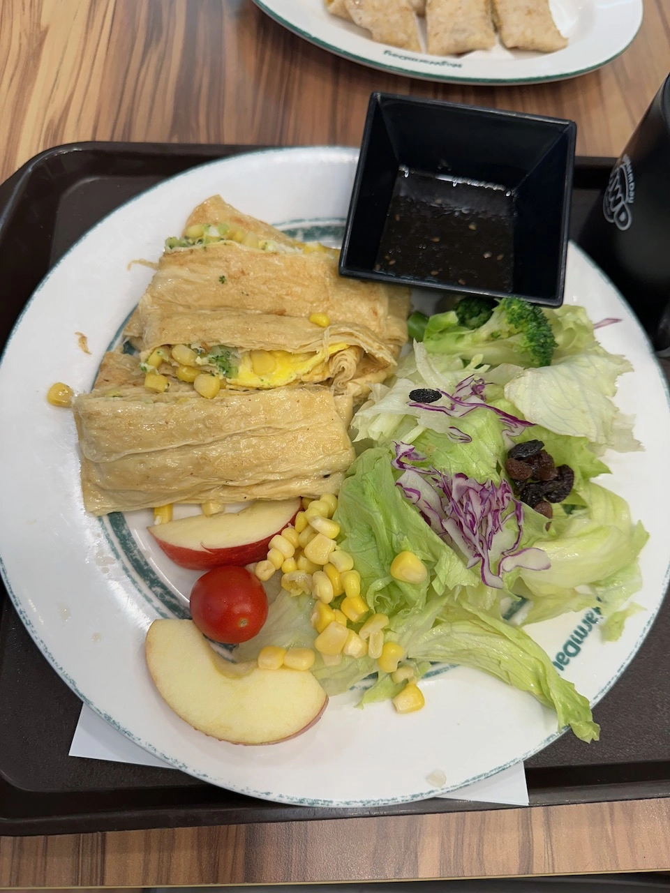 豆皮蛋餅